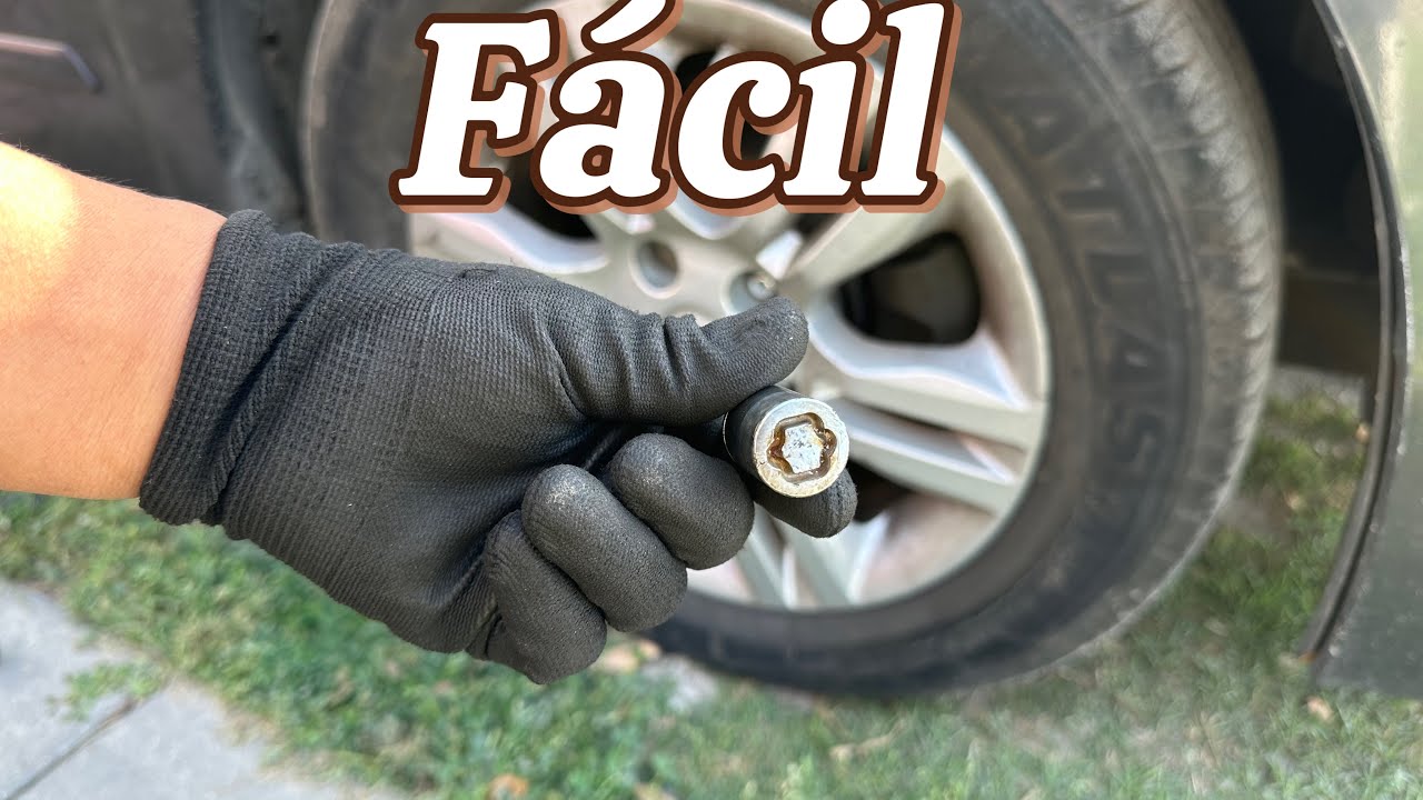 COMO QUITAR UN CANDADO DE UN RIN SIN LA LLAVE