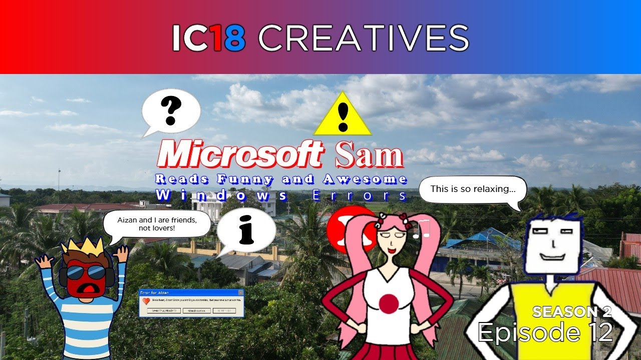Microsoft Sam Has Great Errors | Microsoft Sam Reads Funny and Awesome Windows Errors (S02E12)