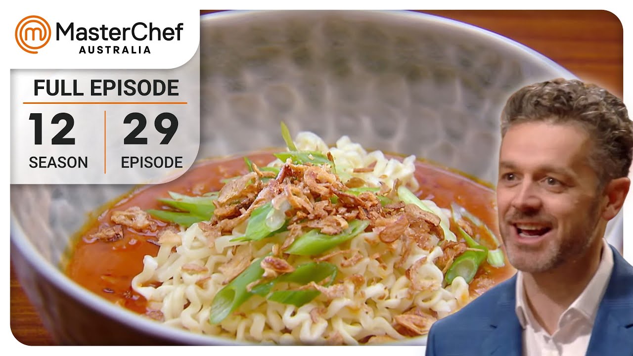 Instant Noodles Immunity 15 Minute Showdown | MasterChef Australia Back to Win
