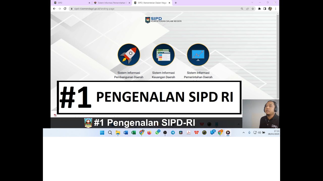 #1 Pengenalan Aplikasi SIPD RI Kemendagri