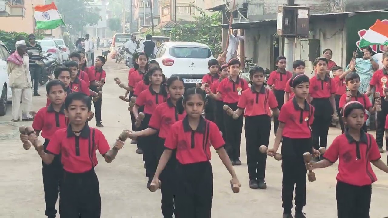 जिल्हा परिषद शाळा मसुचीवाडी संगीत कवायात 26 जाने 26