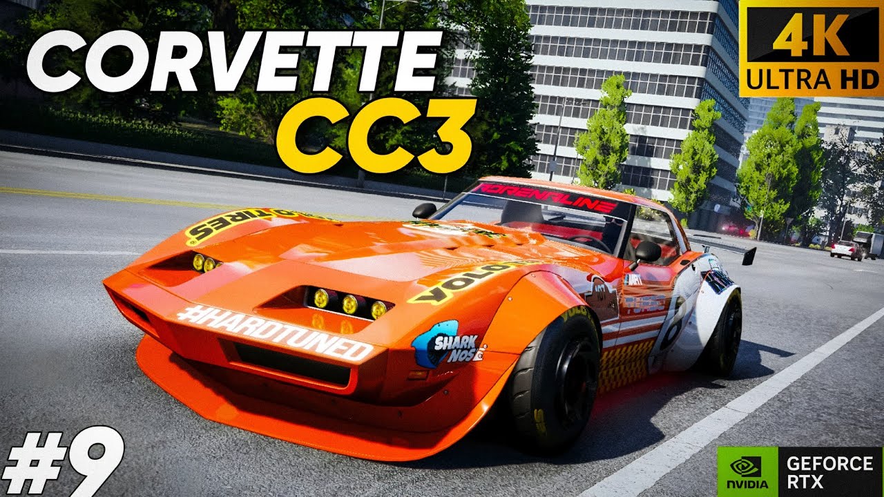 CarX Street PC | Corvette CC3 Club 4 Tune, Mods & Race Gameplay (4K)