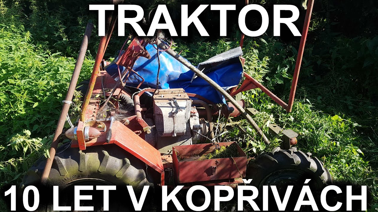 Horský traktor Rapid Heureka - záchrana z kopřiv po 10 letech
