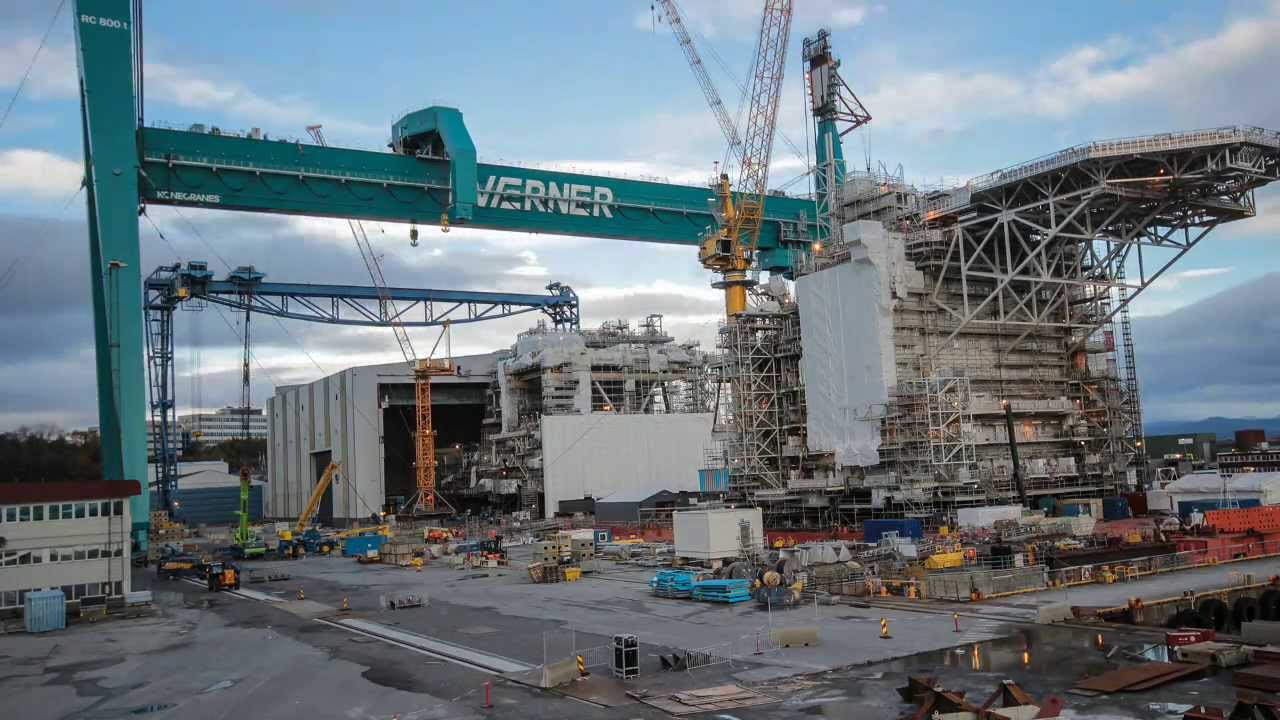Kvaerner Crane timelapse H264 720p