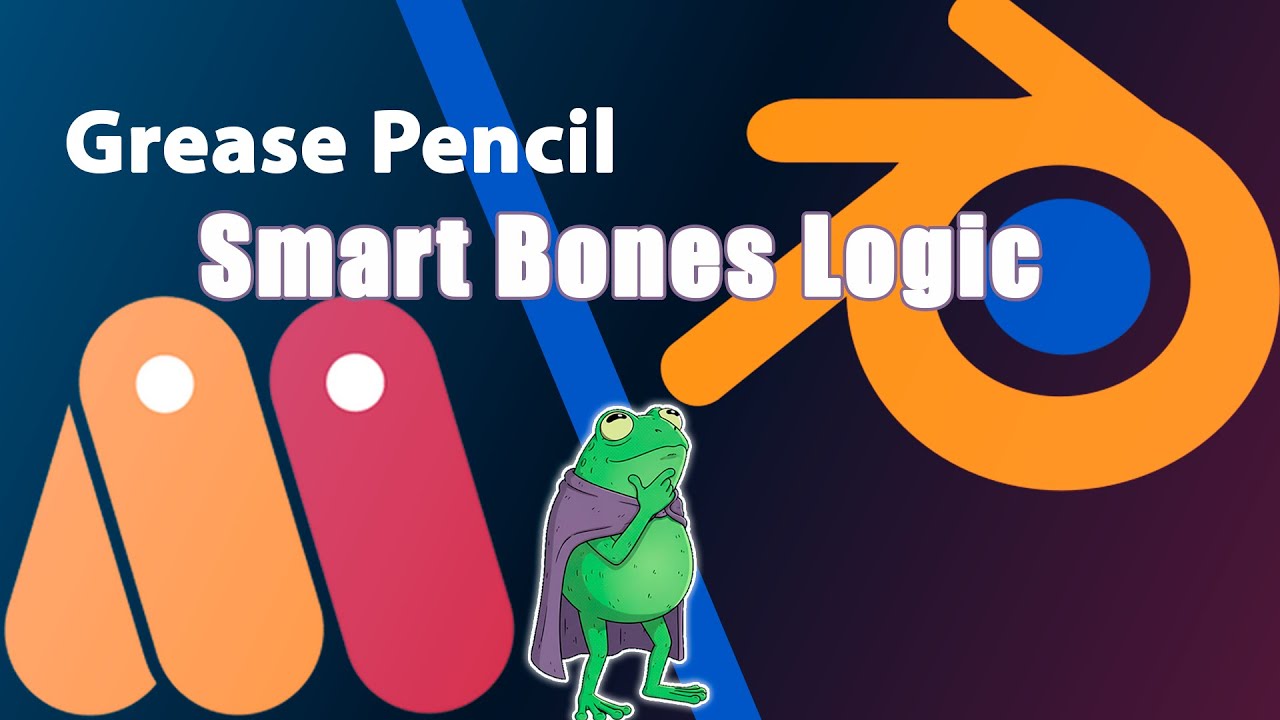 Blender Grease Pencil Tutorial: Create Moho Smart Bones (Part 1)