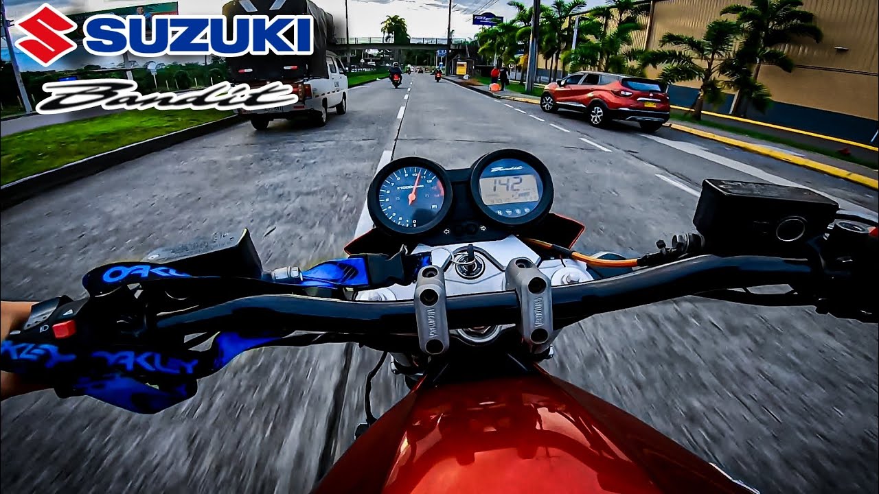 🔥SUZUKI BANDIT 650 2008 ¡UN SONIDO TETRA HERMOSO!😍 / PRUEBA DE MANEJO PT 2