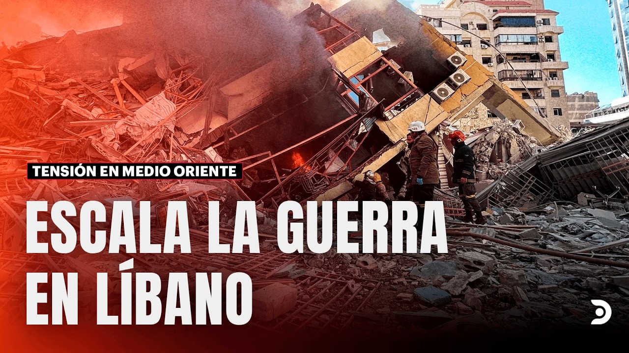 🔥 Nuevos bombardeos en Beirut en medio del aumento de la tensión en la región | DNews