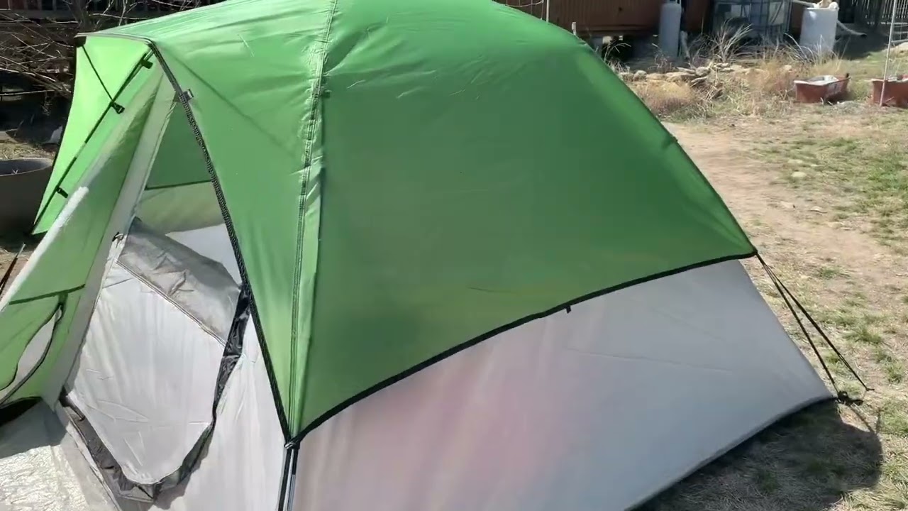 Ozark Trails 4 Person Dome Tent Initial Thoughts and Waterproofing