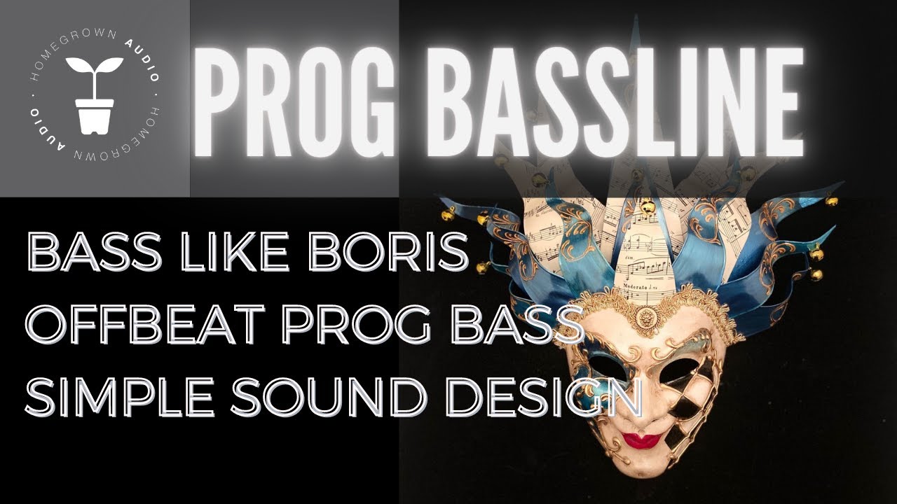 PRO PSYTRANCE/EDM: How to Bass like Boris! Progressive Bassline. 128 Umpa umpa Offbeat Bass