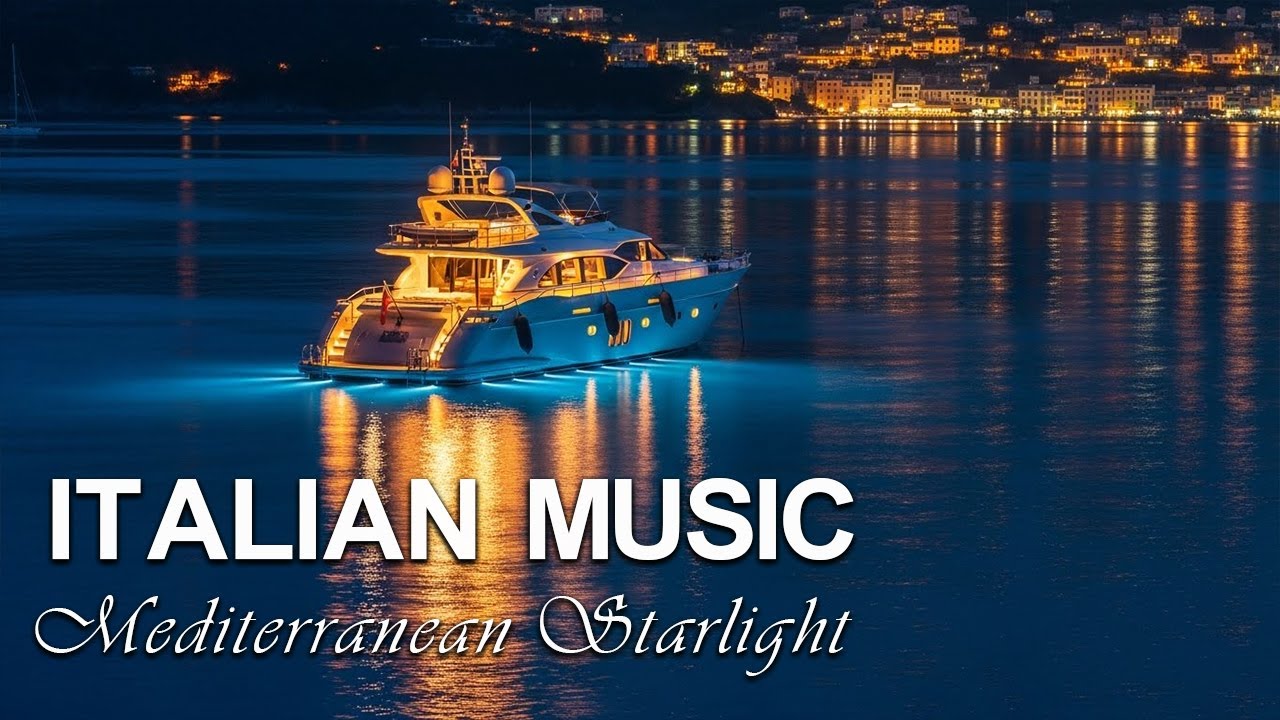 Italian Music – Mediterranean Dream ✨ Deep Blue Riviera Serenity