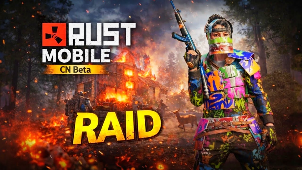 Rust Mobile CN Beta - RAID Gameplay