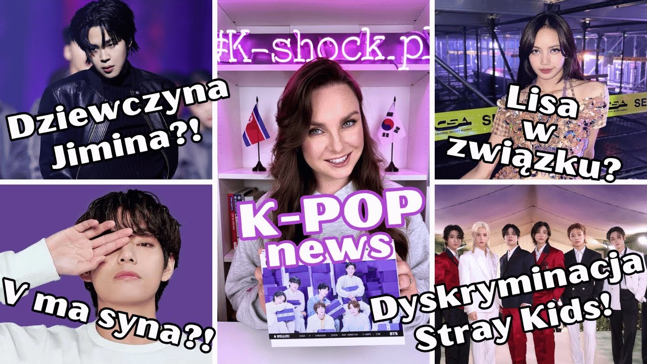 KPOP News: Suho (EXO) w POLSCE!!! Dyskryminacja Stray Kids! Dziewczyna Jimina (BTS)?! V ma syna?!