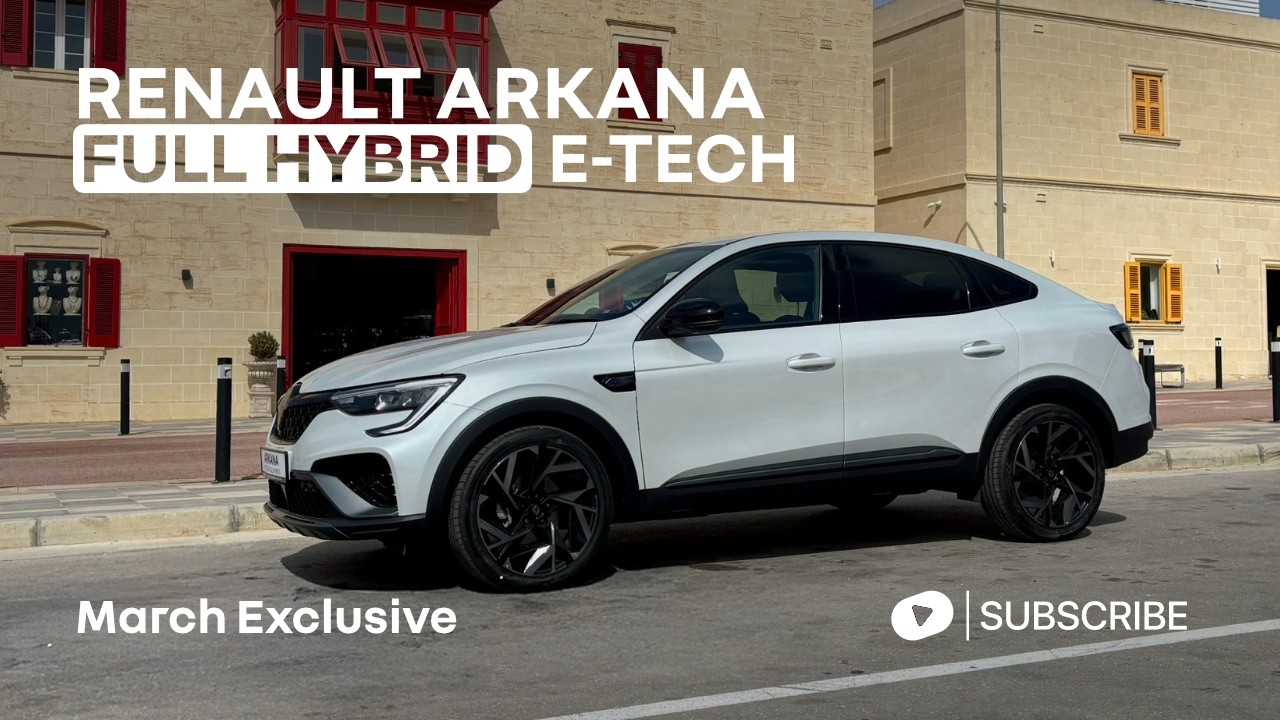 Save up to €5,900 on Renault Arkana Hybrid Models this March