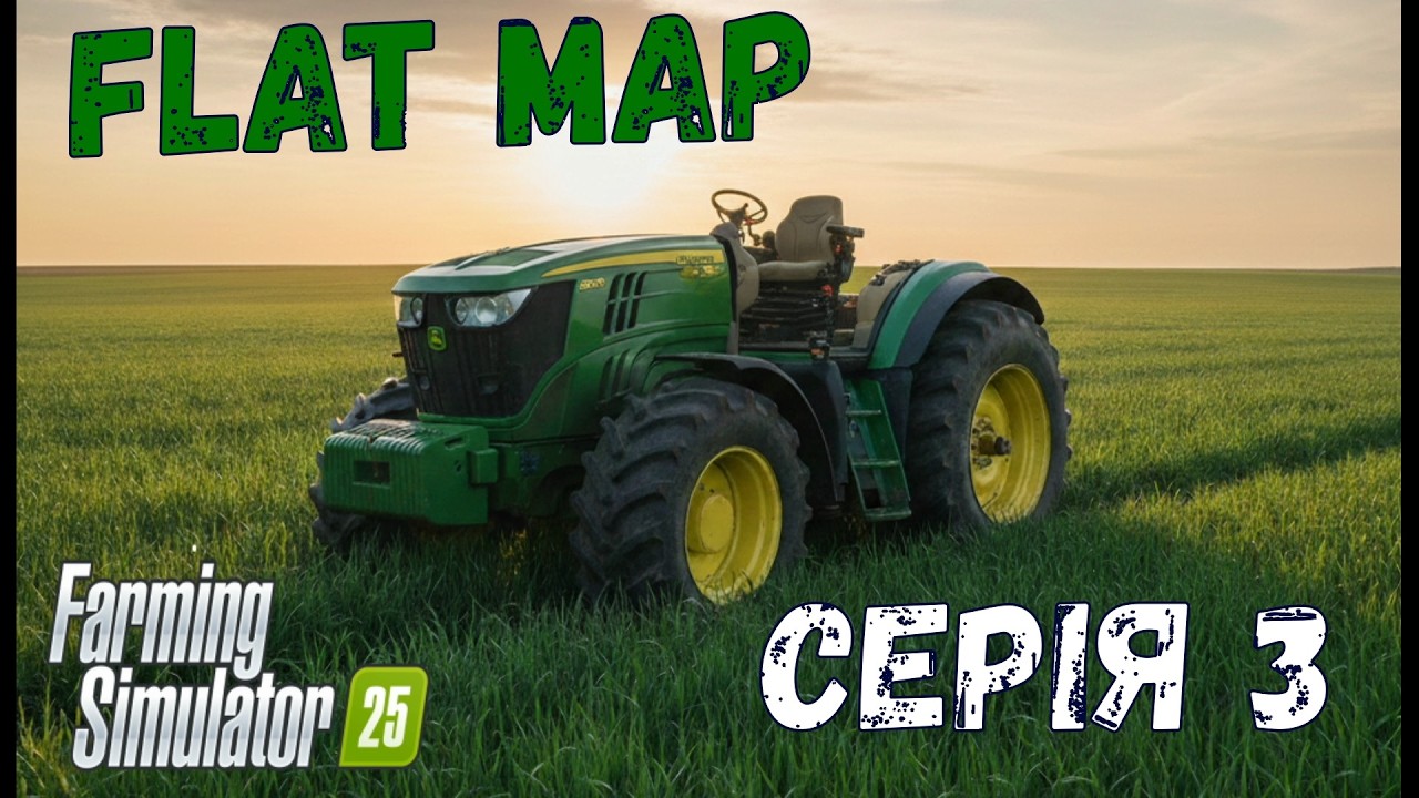 Farming simulator 25/Flat Map/ -Овес