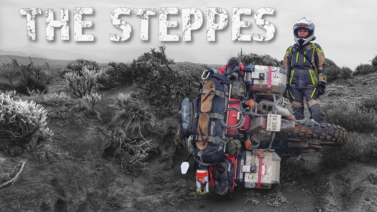 100 kilometers from Nowhere - Stuck in the Steppes (S3:E6) #motovlog #southamerica