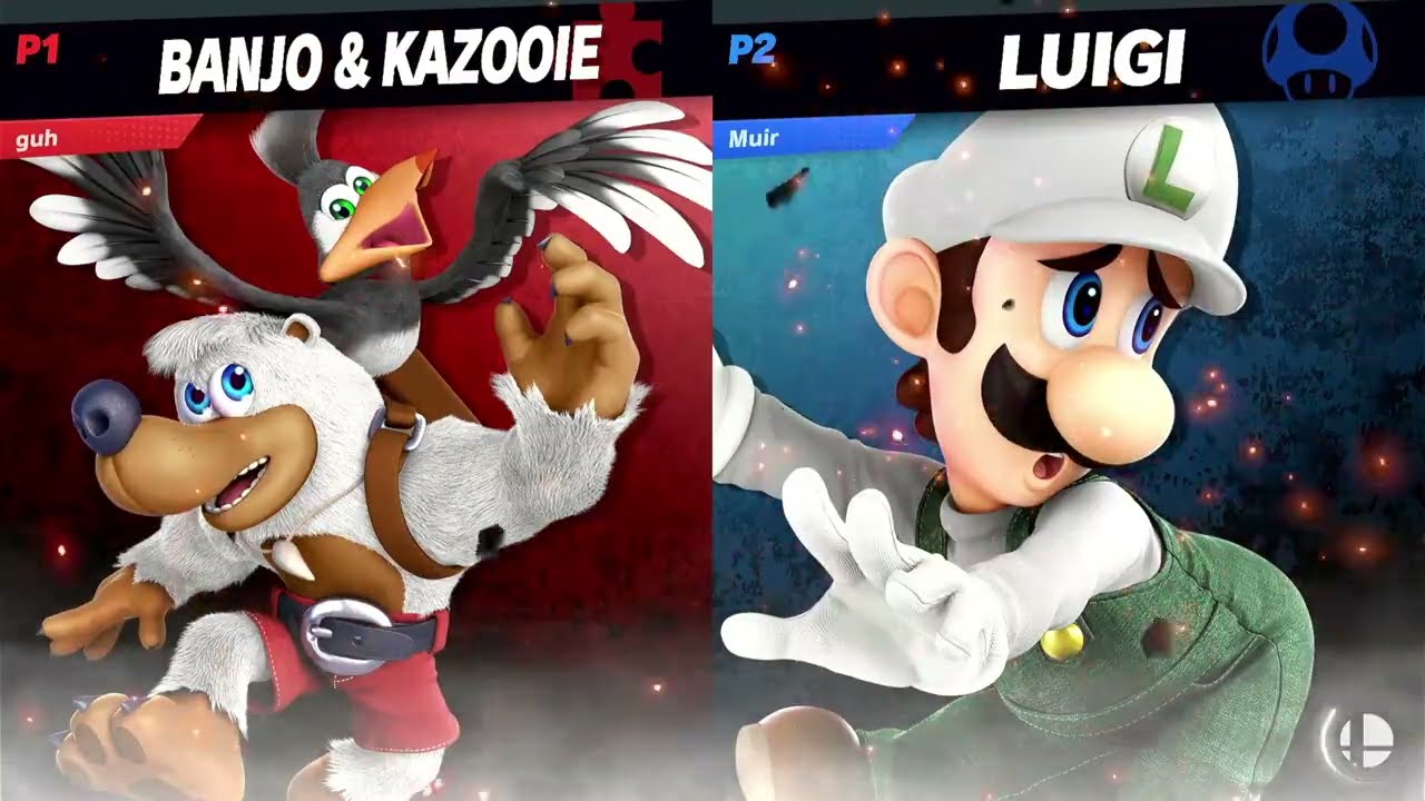 Muir (Luigi) vs jacobpear (Banjo & Kazooie) - LR3 - ROC's Nest #5