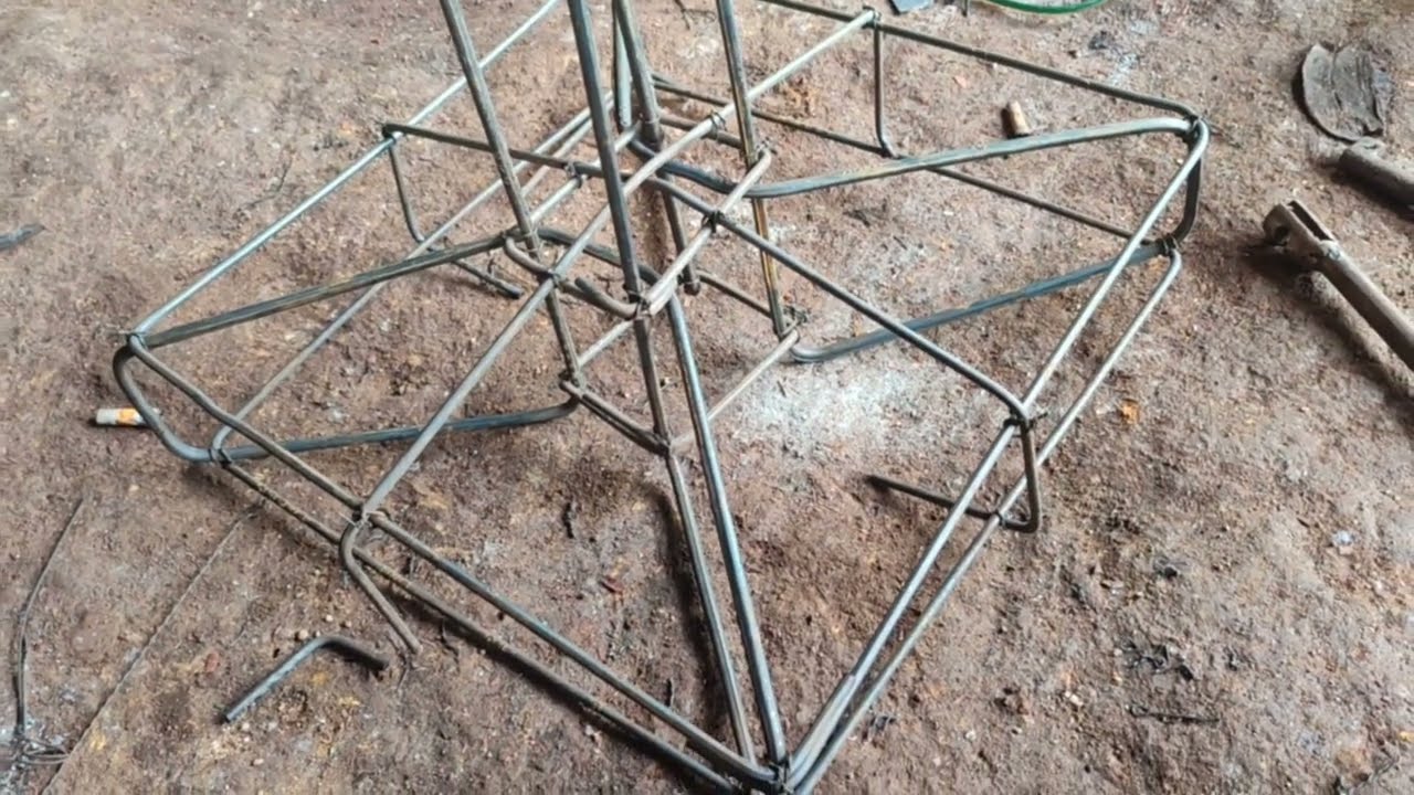 membuat cakar ayam beton