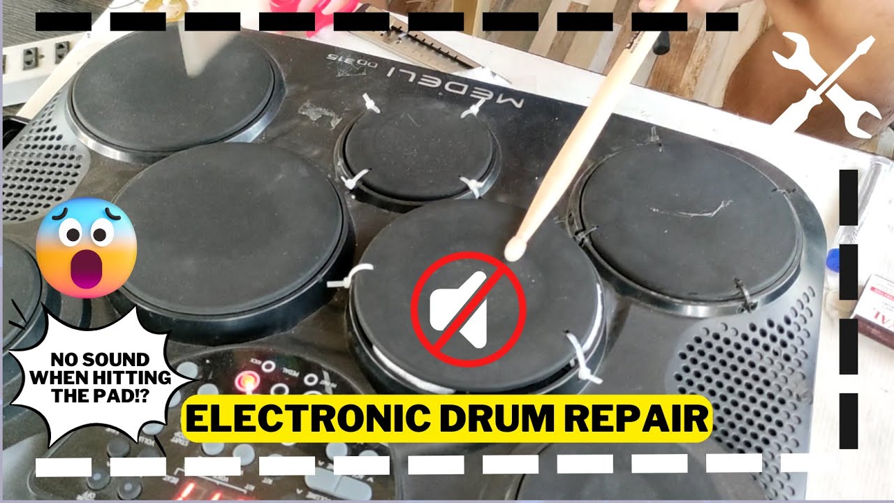 DIY Medeli Drum Repair