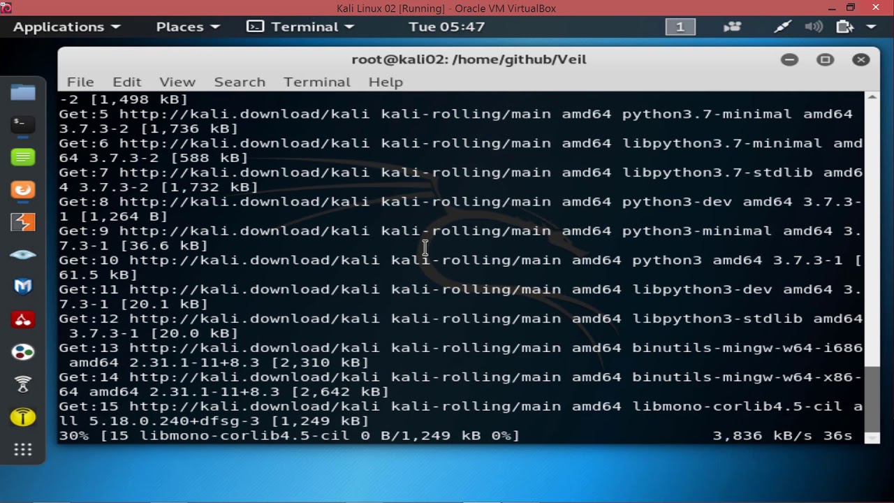 Como instalar en Kali Linux  Veil-evasion para crear PAYLOAD (BackDoor)