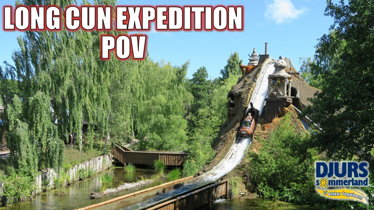Long Cun Expedition POV (4K 60FPS), Djurs Sommerland Big Country Motioneering Flume | Non-Copyright