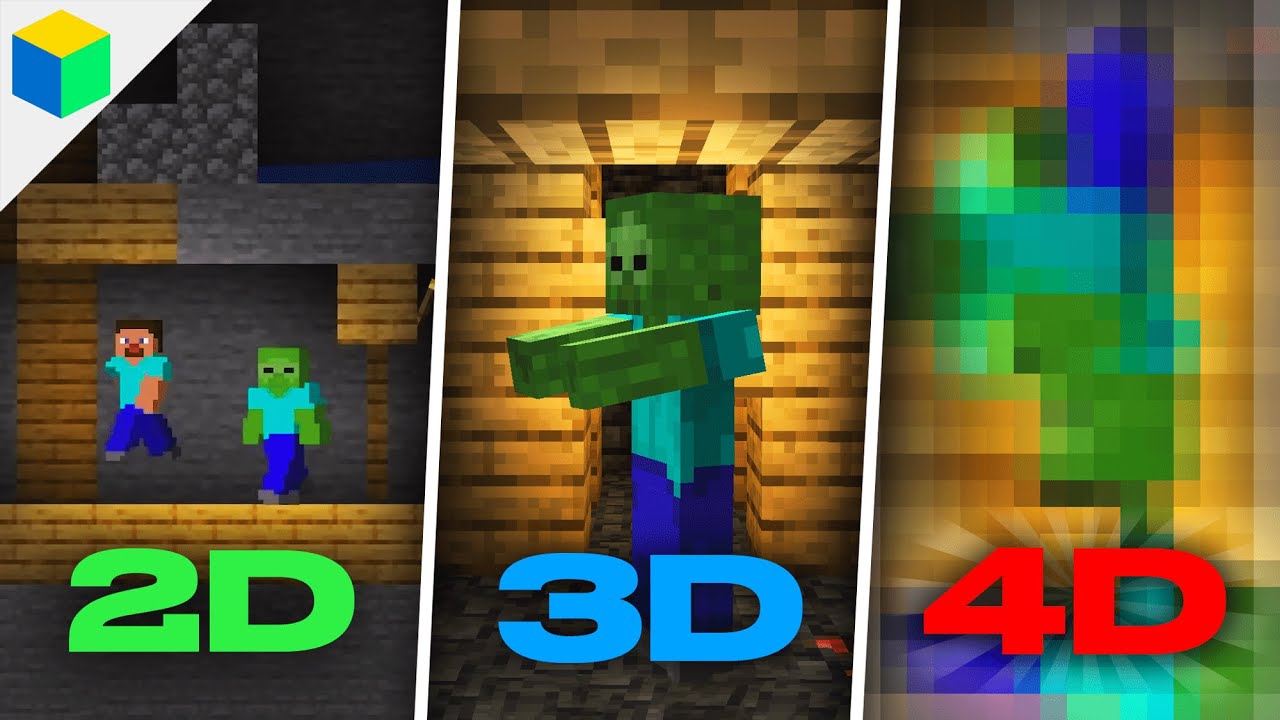 ЭТО 4D МАЙНКРАФТ