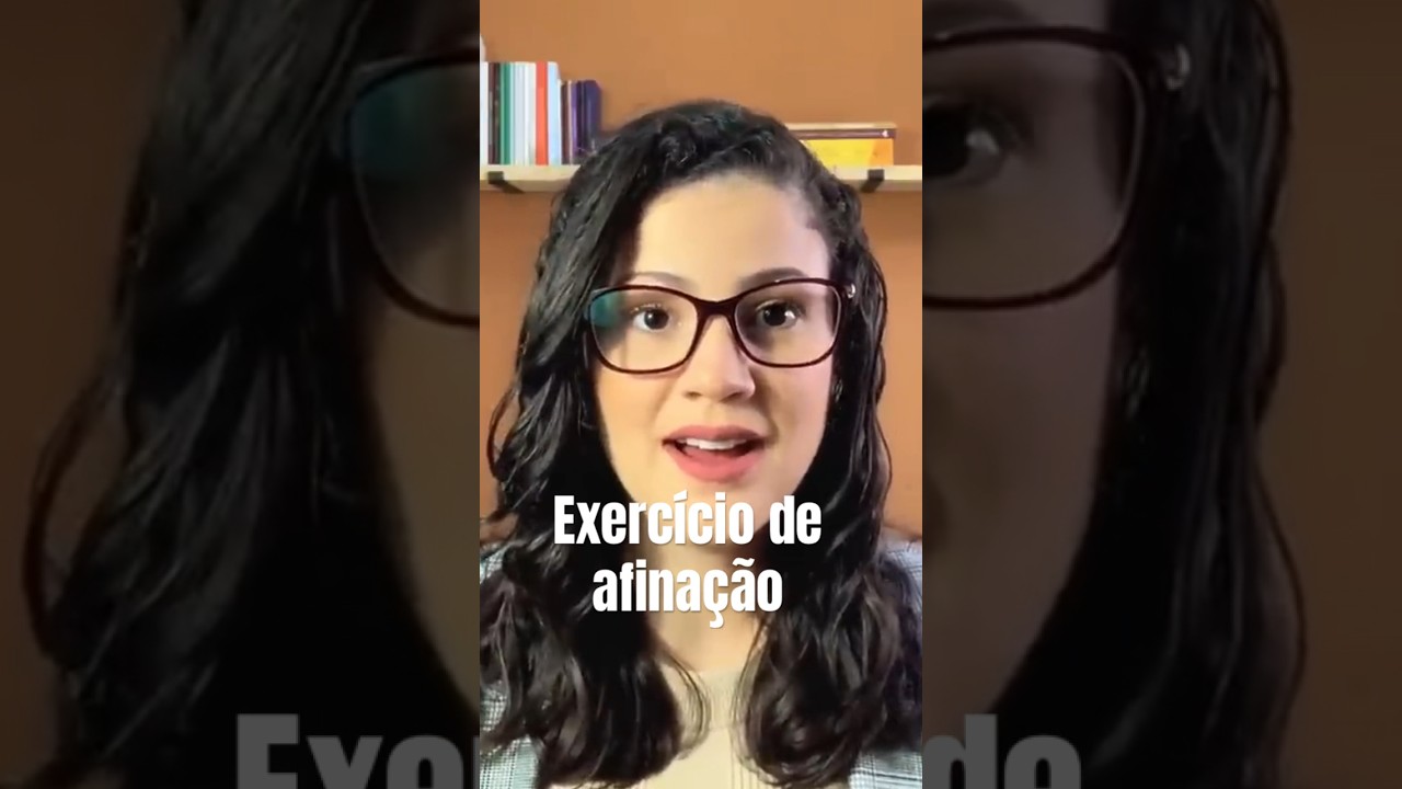 Fa&ccedil;a esse treino se voc&ecirc; quer ter uma voz afinada #afina&ccedil;&atilde;o #auladecanto #cantarbem #cantar