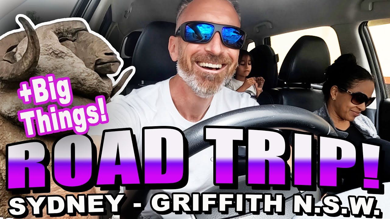 🇦🇺 SYDNEY to GRIFFITH - We drive through rural AUSTRALIA!