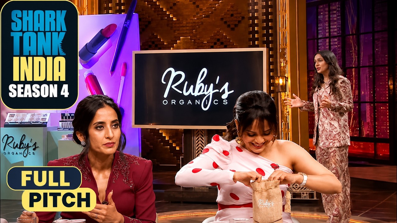 Plant-Based Makeup Ka Experiment Aasaan Nahi! | Shark Tank India S4 | Full Pitch