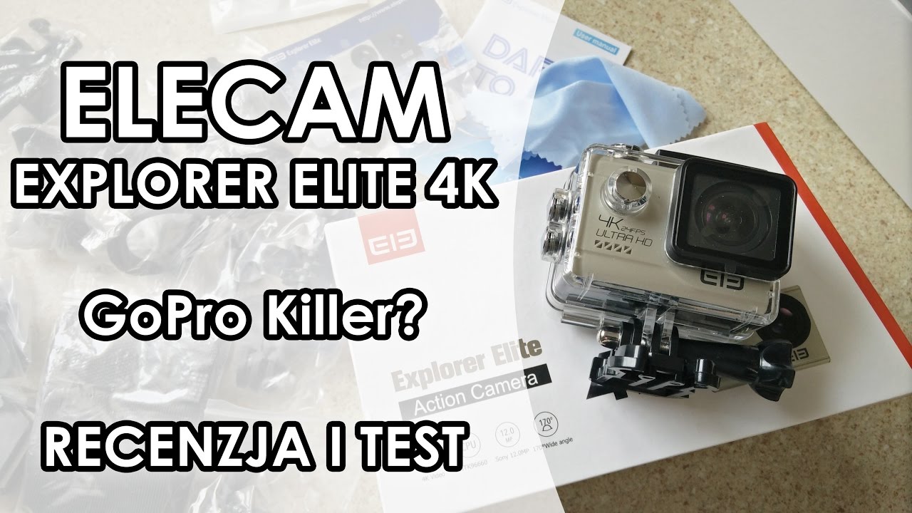ELEPHONE ELITE EXPLORER 4K - KAMERA SPORTOWA - RECENZJA I TEST - ALILOVE.PL