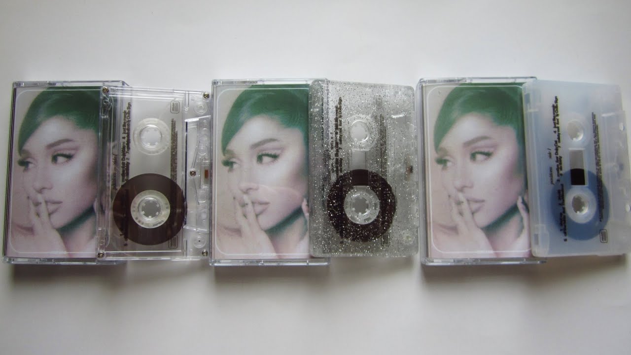 Ariana Grande - Positions / 3 cassettes unboxing /