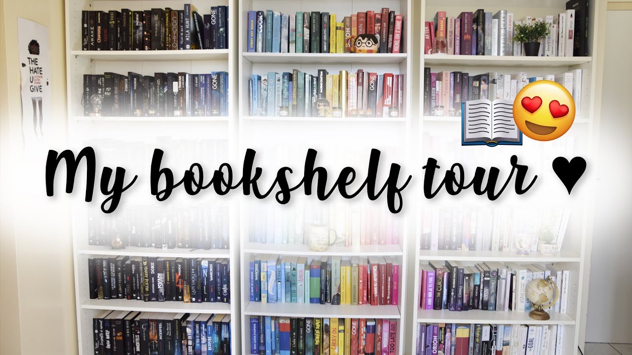 MY BOOKSHELF TOUR ♥