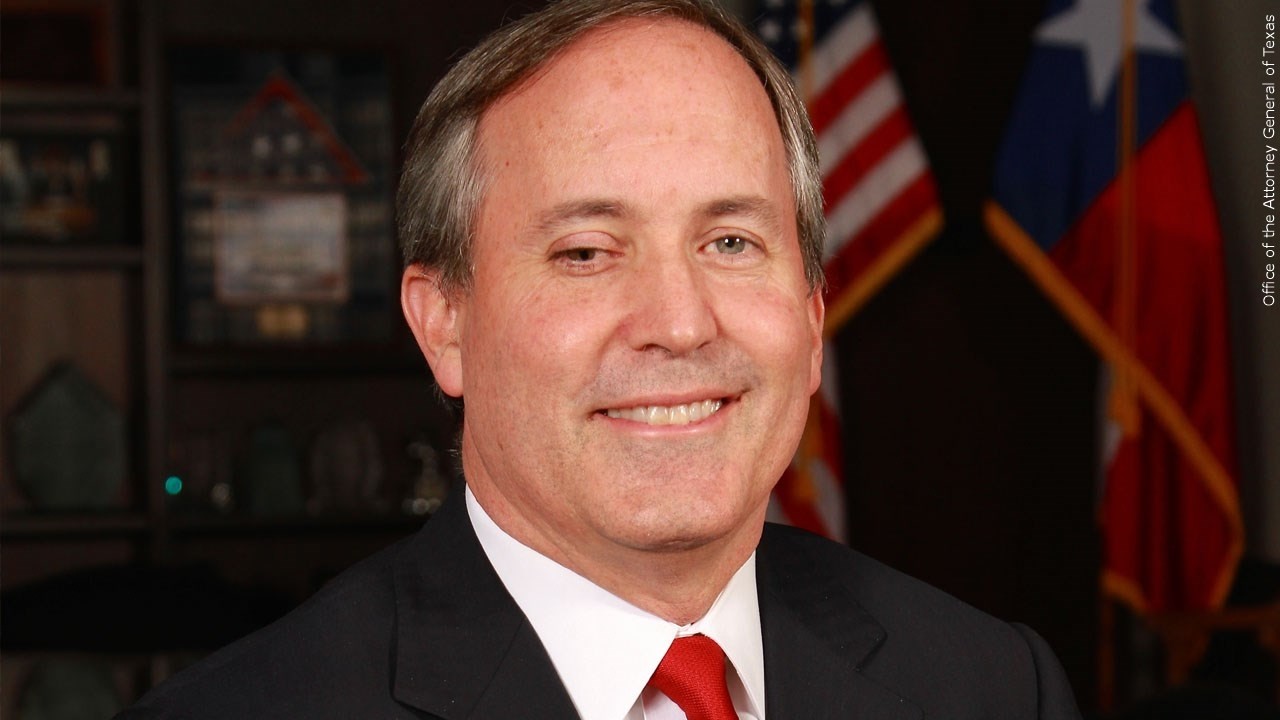 Texas Attorney General Ken Paxton campaigns in Waco, Texas