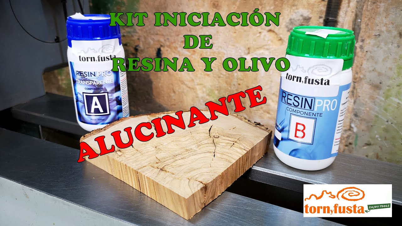 Kit de iniciación de resina y olivo inmejorable
