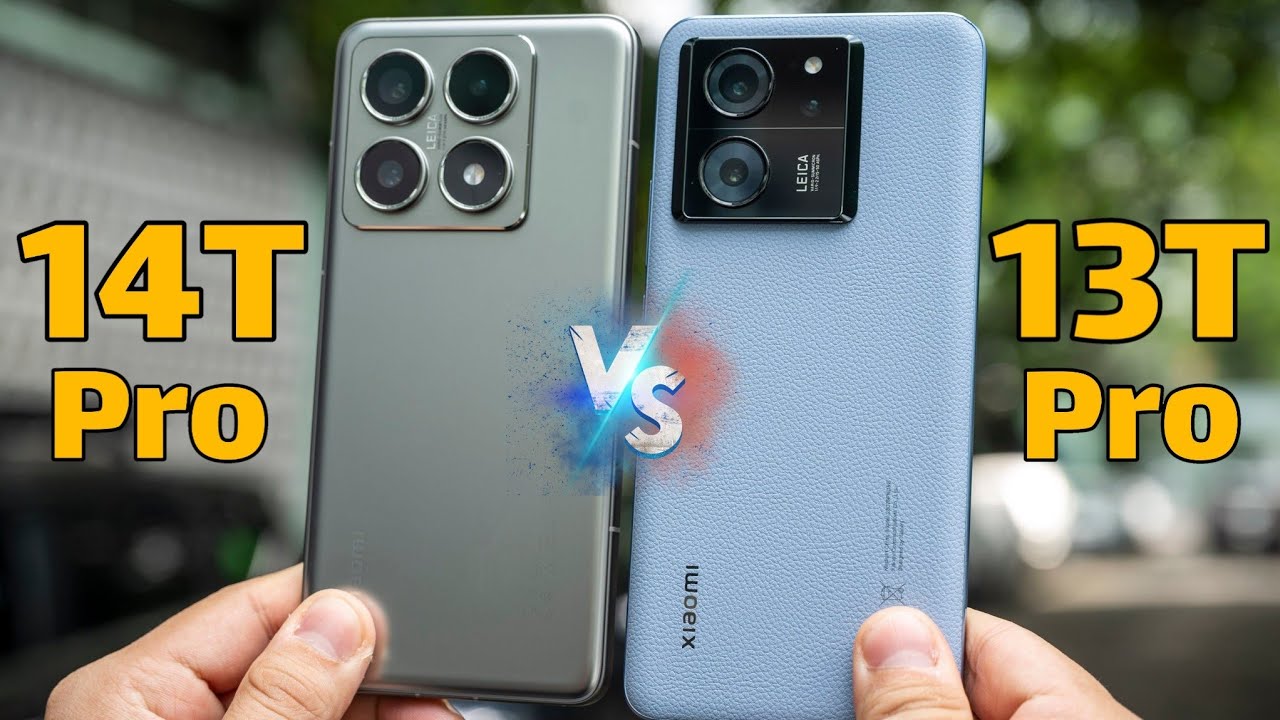 مقایسه شیائومی ۱۴ تی پرو و شیائومی ۱۳ تی پرو | Xiaomi 14T Pro vs Xiaomi 13T Pro