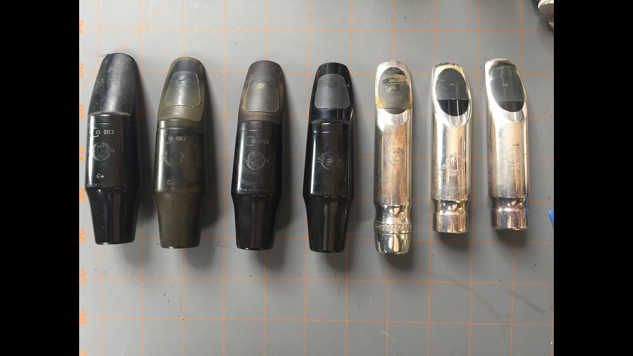 Tip Openings C* C** D E Selmer Paris Saxophone Mouthpieces - Beginners Guide