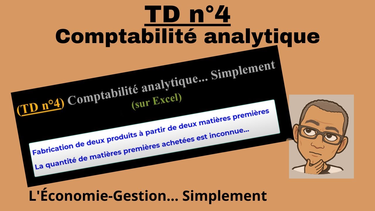 TD n°4 - Répartition des charges indirectes et résultat analytique (Comptabilité analytique)