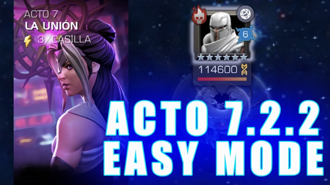 Acto 7.2.2 Camino F&aacute;cil  EASY MODE MCOC Berth Gaa  mini gu&iacute;a