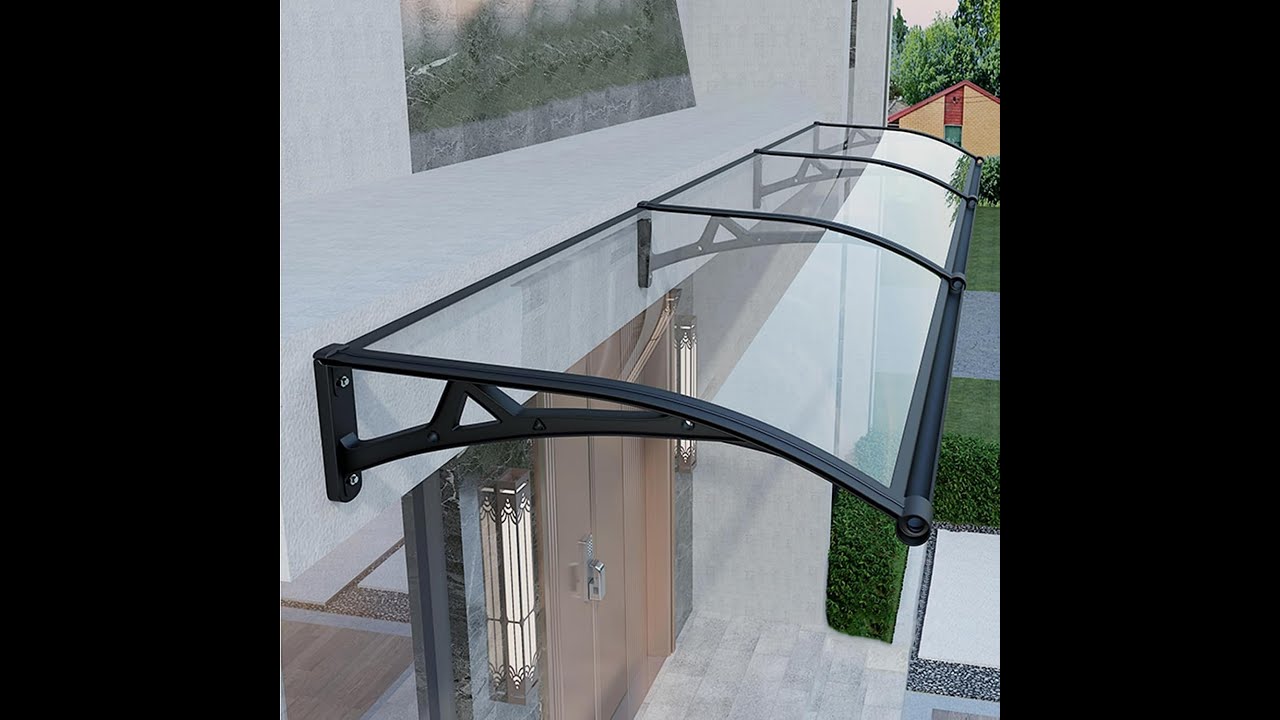 Exterior Window & Door Awnings Review – Adjustable Rain & Snow Protection!