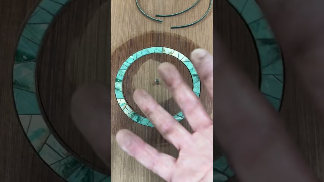 Guitar Building - Making a Mosaic Rosette