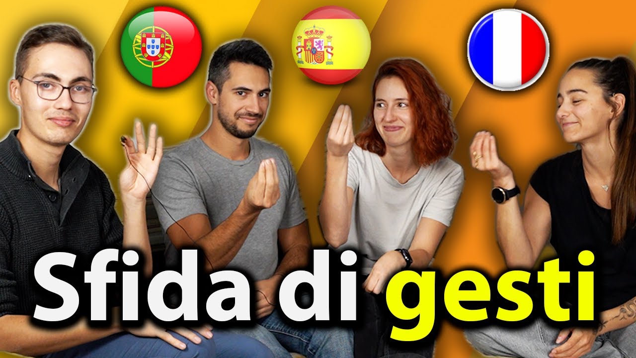 Gli stranieri capiscono i GESTI italiani? 🤌