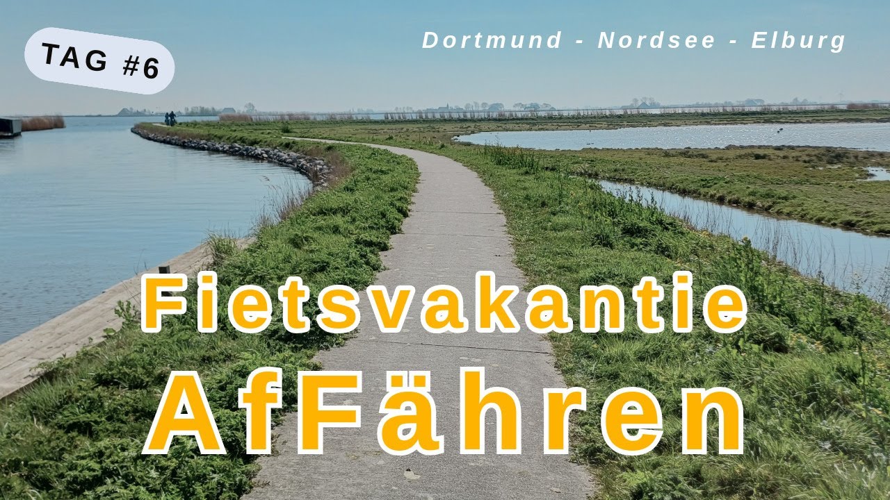 Entspanntes Friesland durchquert 🚲 Radreise 2025: 630km 🇩🇪🇳🇱 Von Groningen bis zum Ijsselmeer