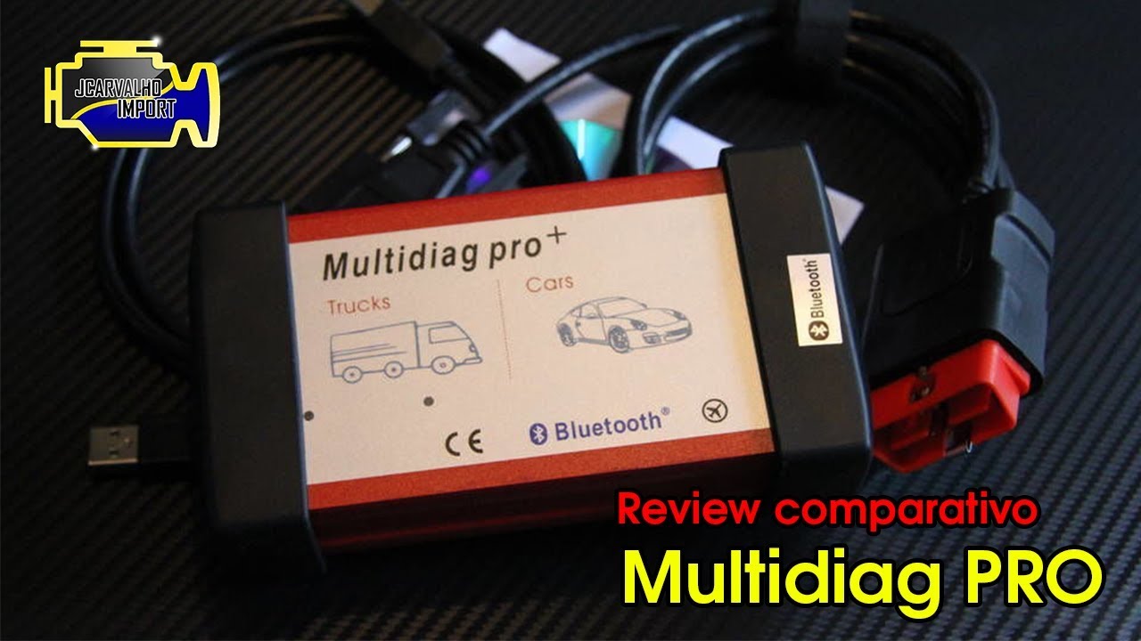 Apresentação e comparação Multidiag PRO / Autocom