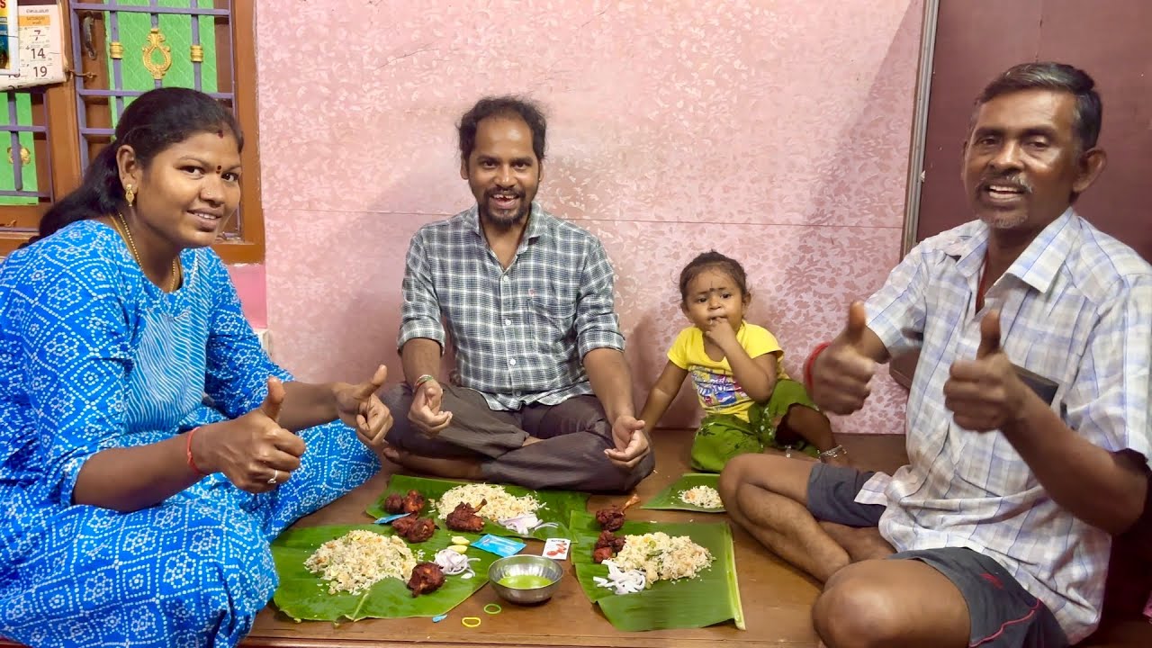 என்ன ஜெயிச்சுட்டு நீ பெரிய ஆளுனு மட்டும் நினைக்காத | அப்பா மகன் மருமகள் Eating Challenge |