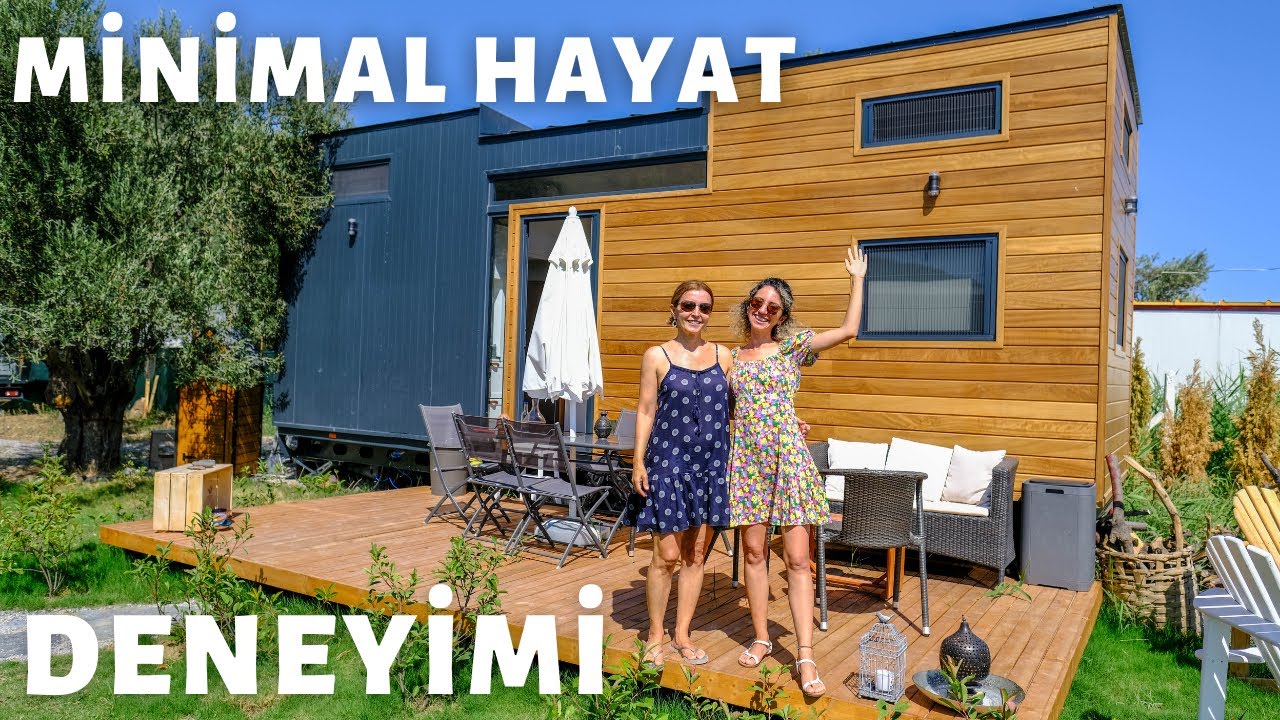 Mimar Deniz'in TİNY HOUSE KÖYÜNDE Denize 0 Küçük EV DENEYİMİ