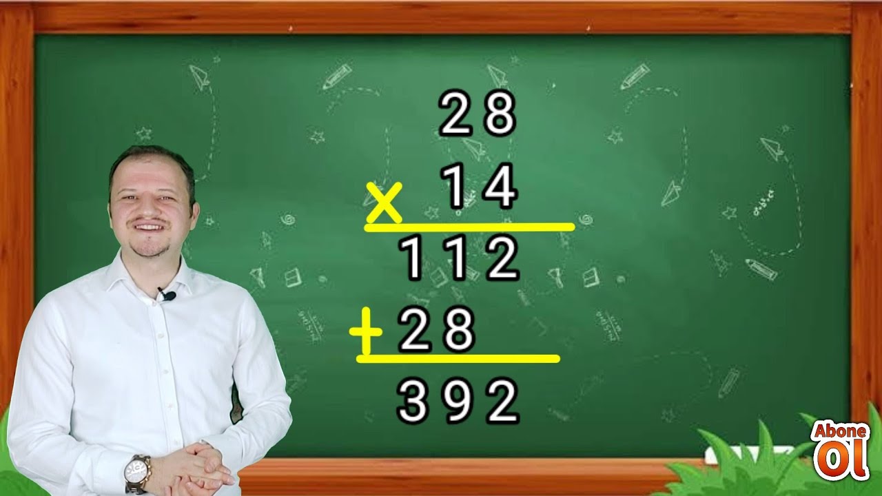 2 Basamaklı Sayılarda Çarpma İşlemi Yapalım Matematik Dersi Konu Anlatımı