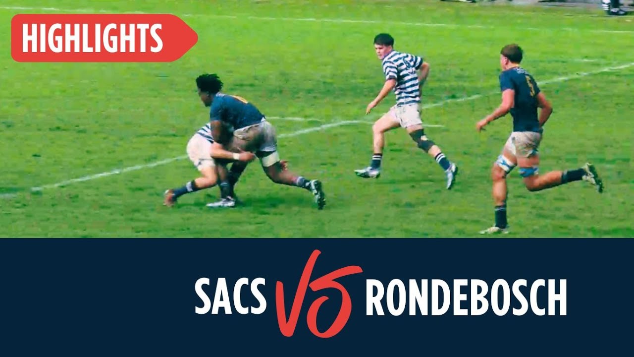 Rugby - SACS vs Rondebosch Boys' High - 16 August 2025