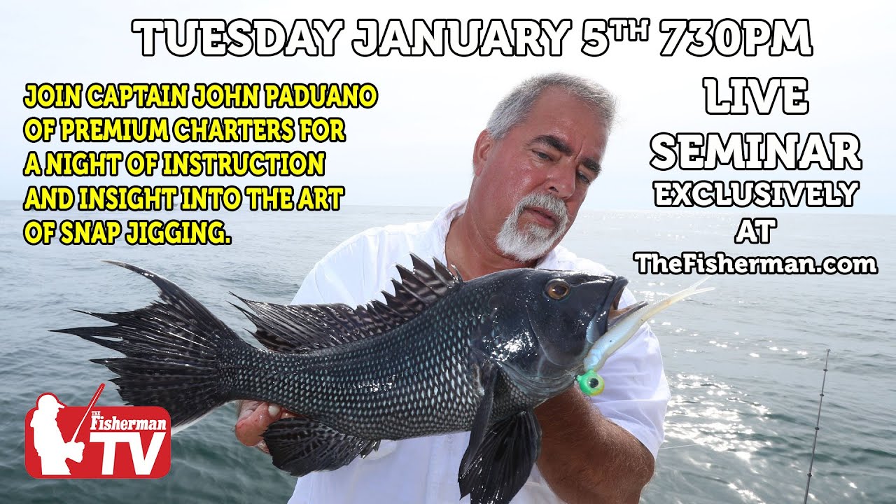 Snap Jigging With Capt. John Paduano