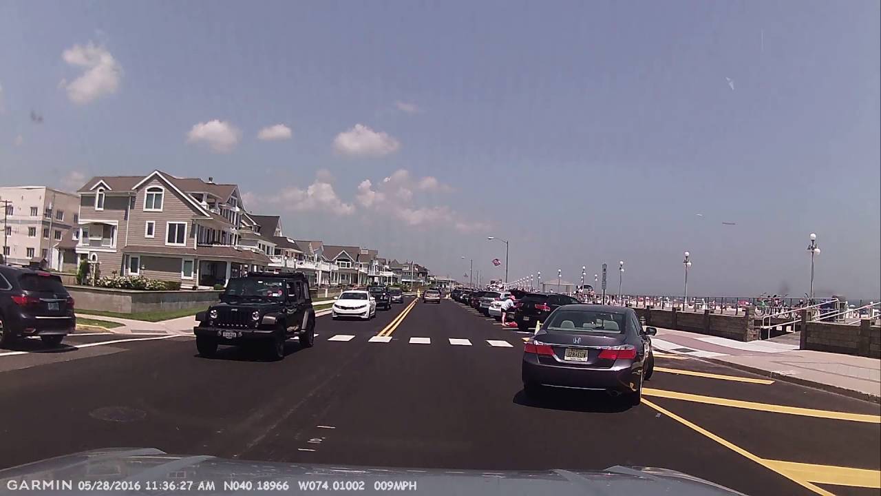 NJ Shore Avon by the sea,  a drive down Ocean Ave