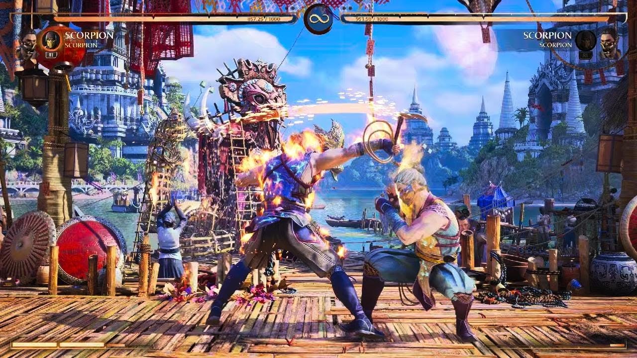 Mortal Kombat 1 SCORPION VS SCORPION