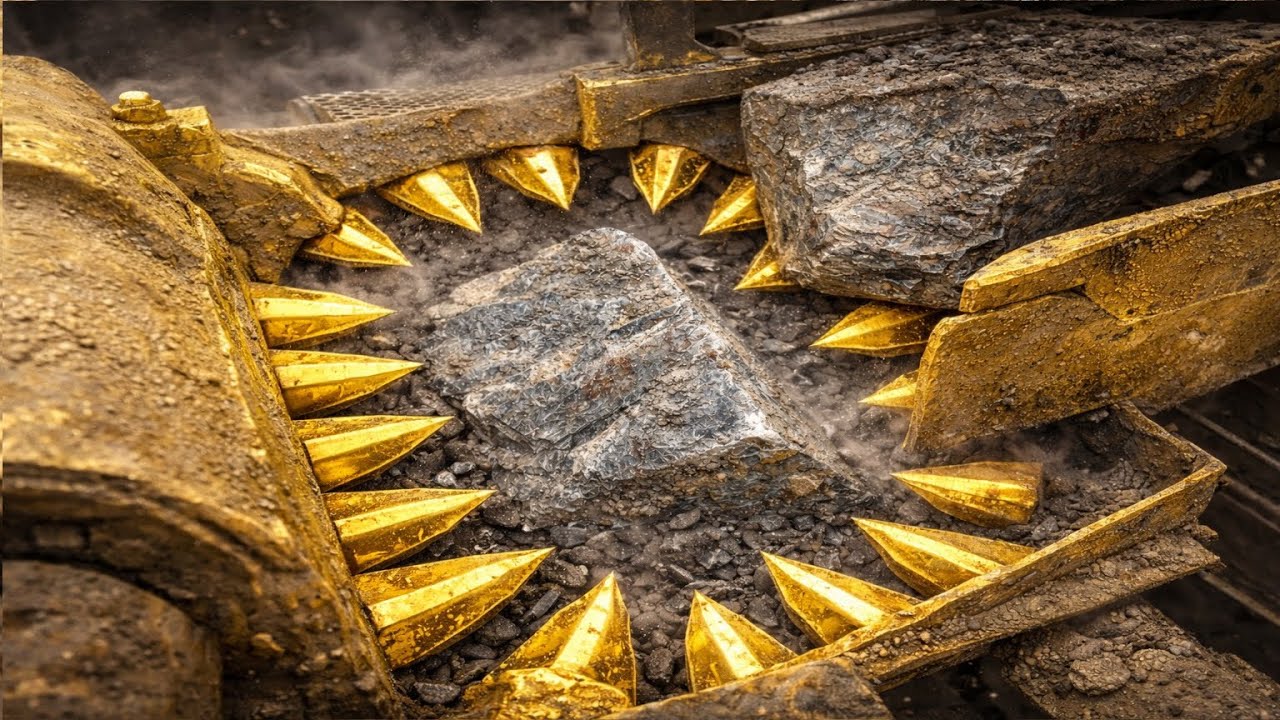 Big Rocks vs Powerful Crusher | Extremely Satisfying #rockcrusher 